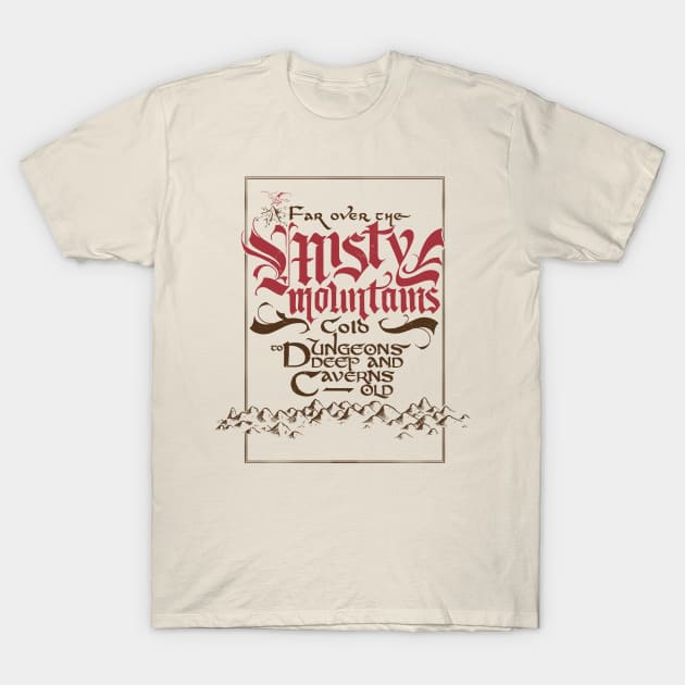The hobbit t shirt online